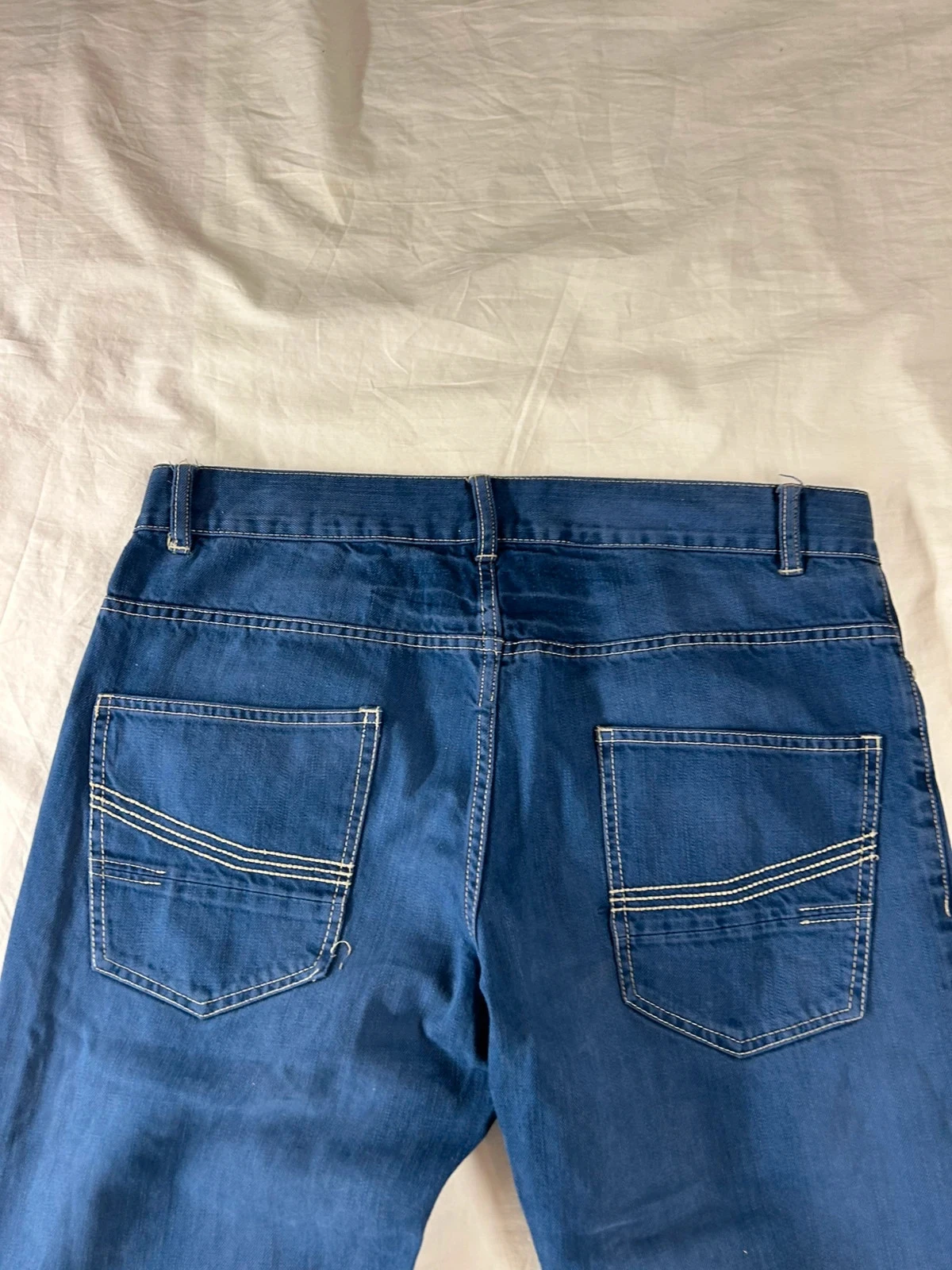 Rechte jeans in marineblauw Jules vintage werkkleding – photo 17